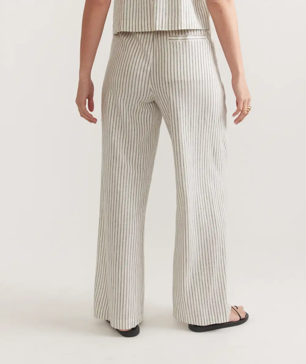 Striped Linen Trousers