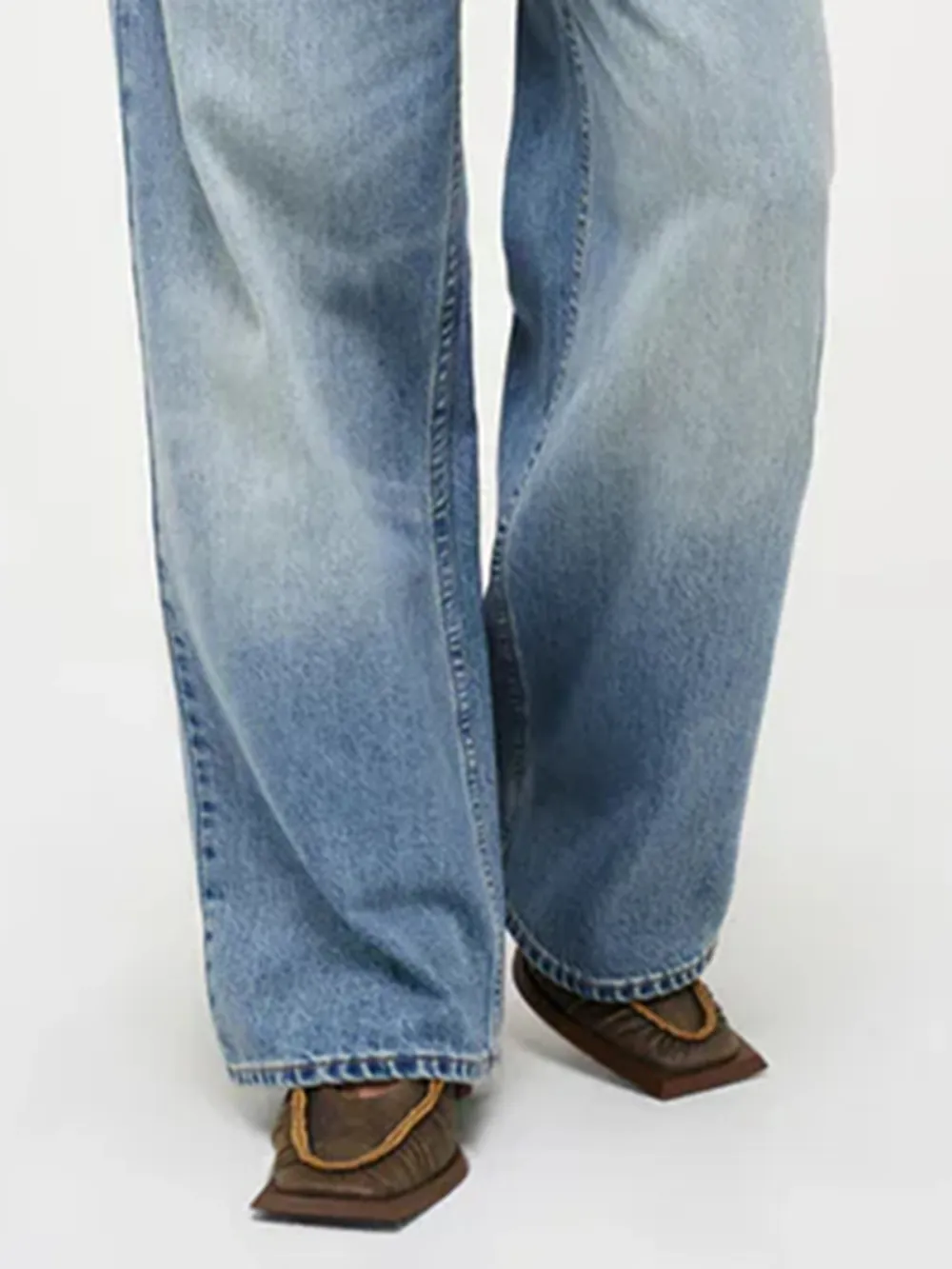 Casual Style Relaxed Vision Light Vintage Indigo