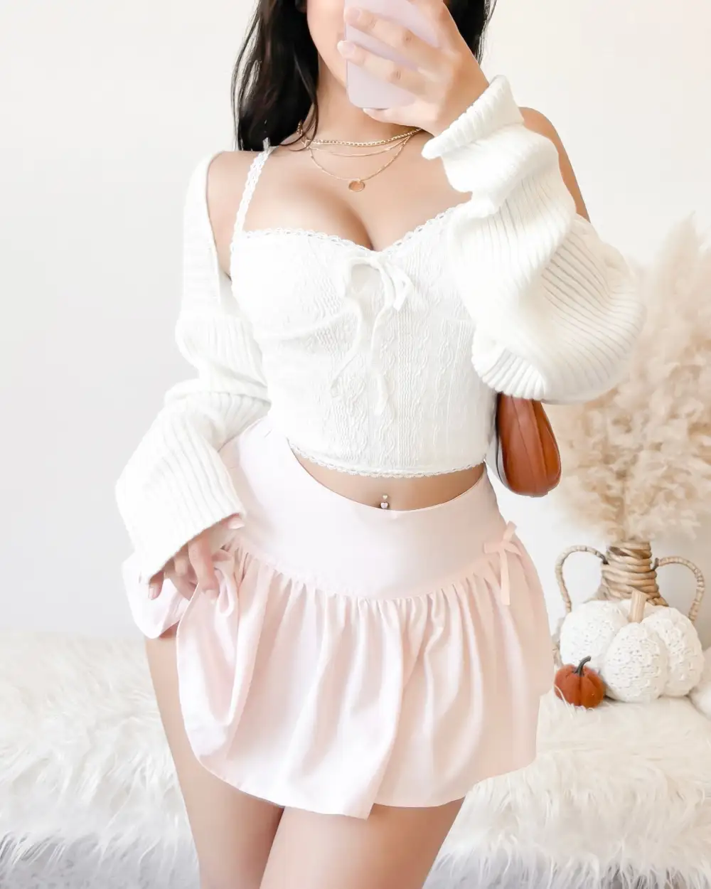 SERENITY COQUETTE MINI SKIRT