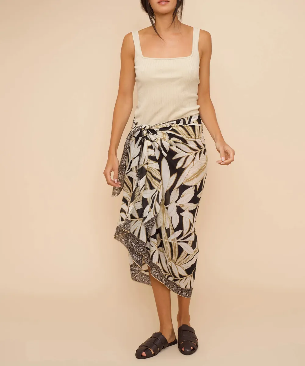 Art Graphic Casual Style Wrap