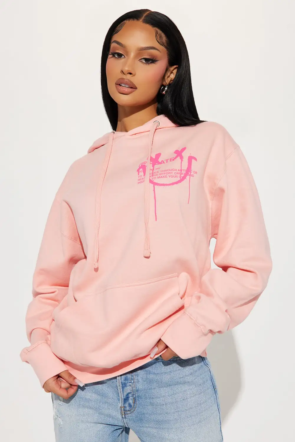Create Art Hoodie - Pink
