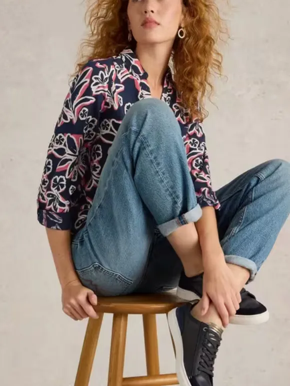 Longline Collared Shirt