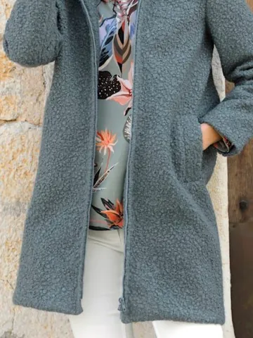 Casual Long Sleeve Hoodie Outwear