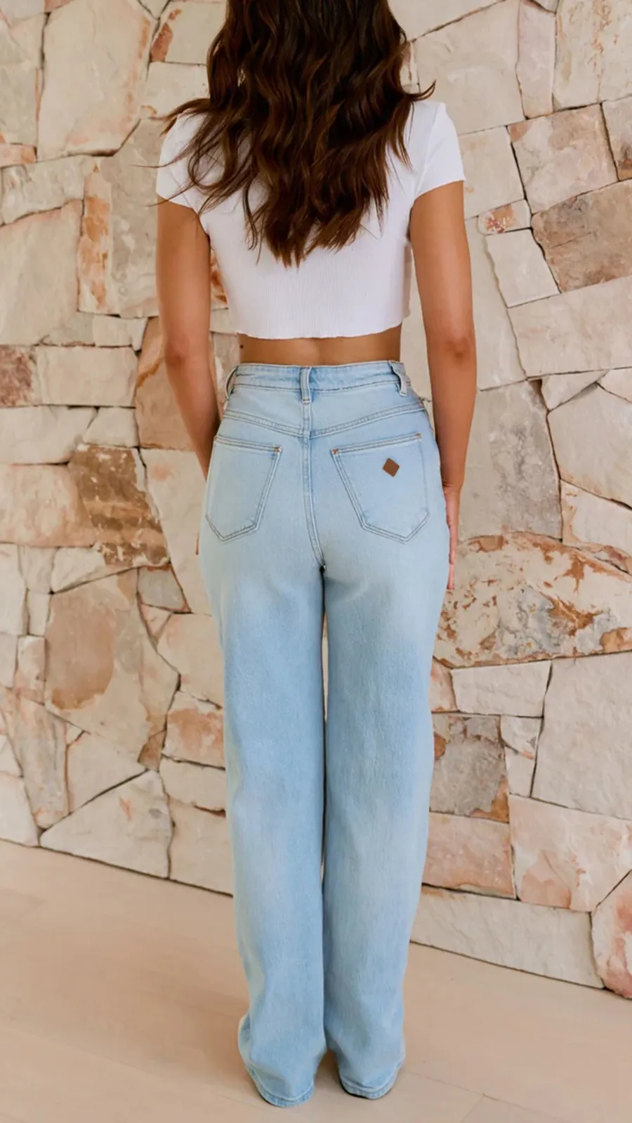 High Baggy Fit Jeans