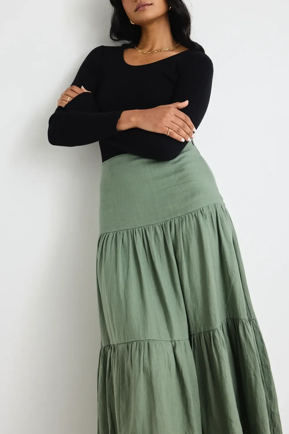Waist-length Skirt