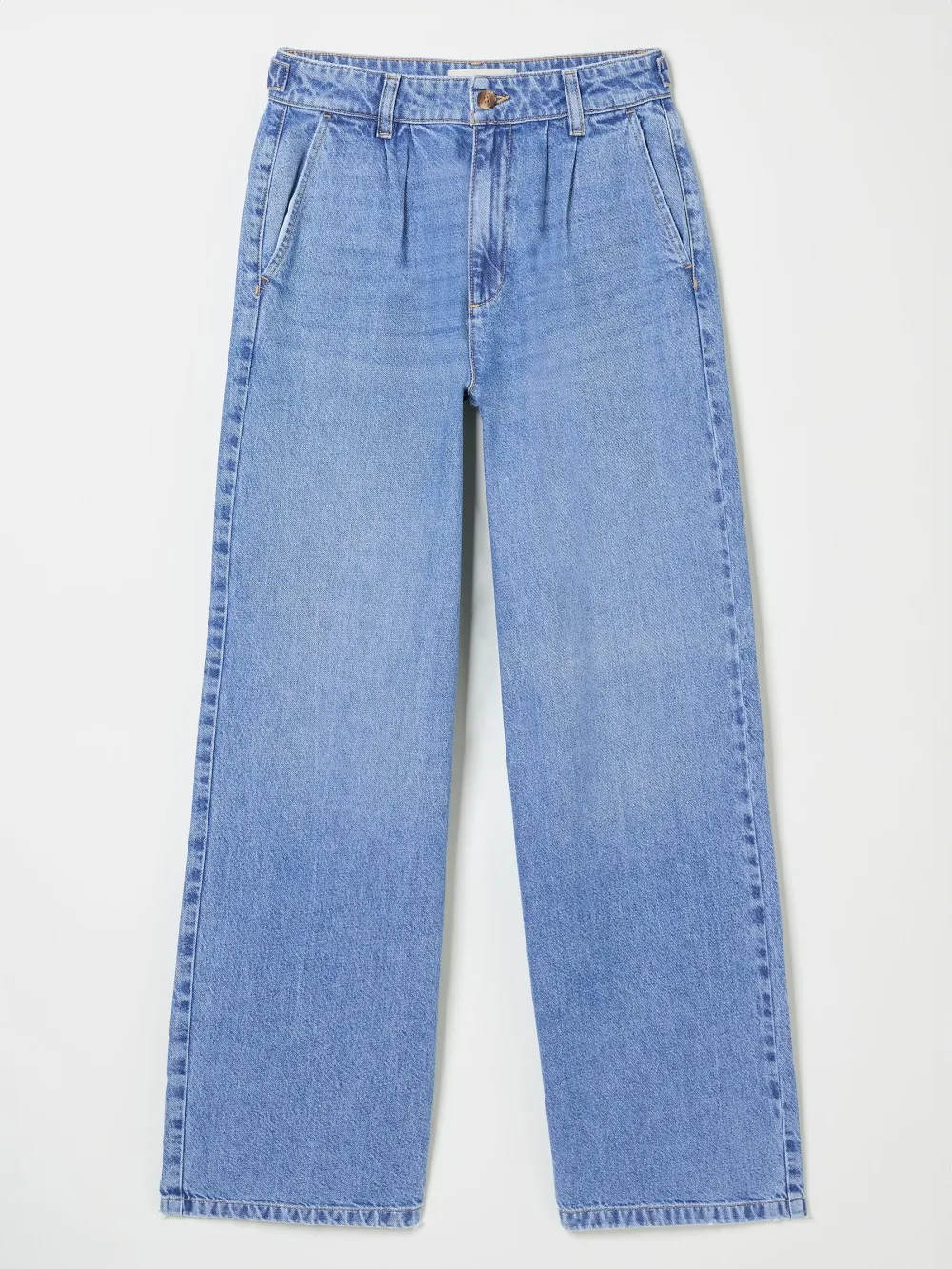 Denim Vintage Wide Leg Jeans
