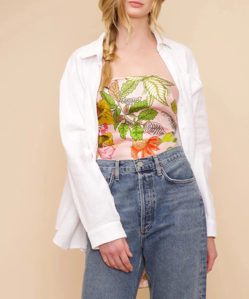 Art Graphic Casual Style Silk Oblong Scarf