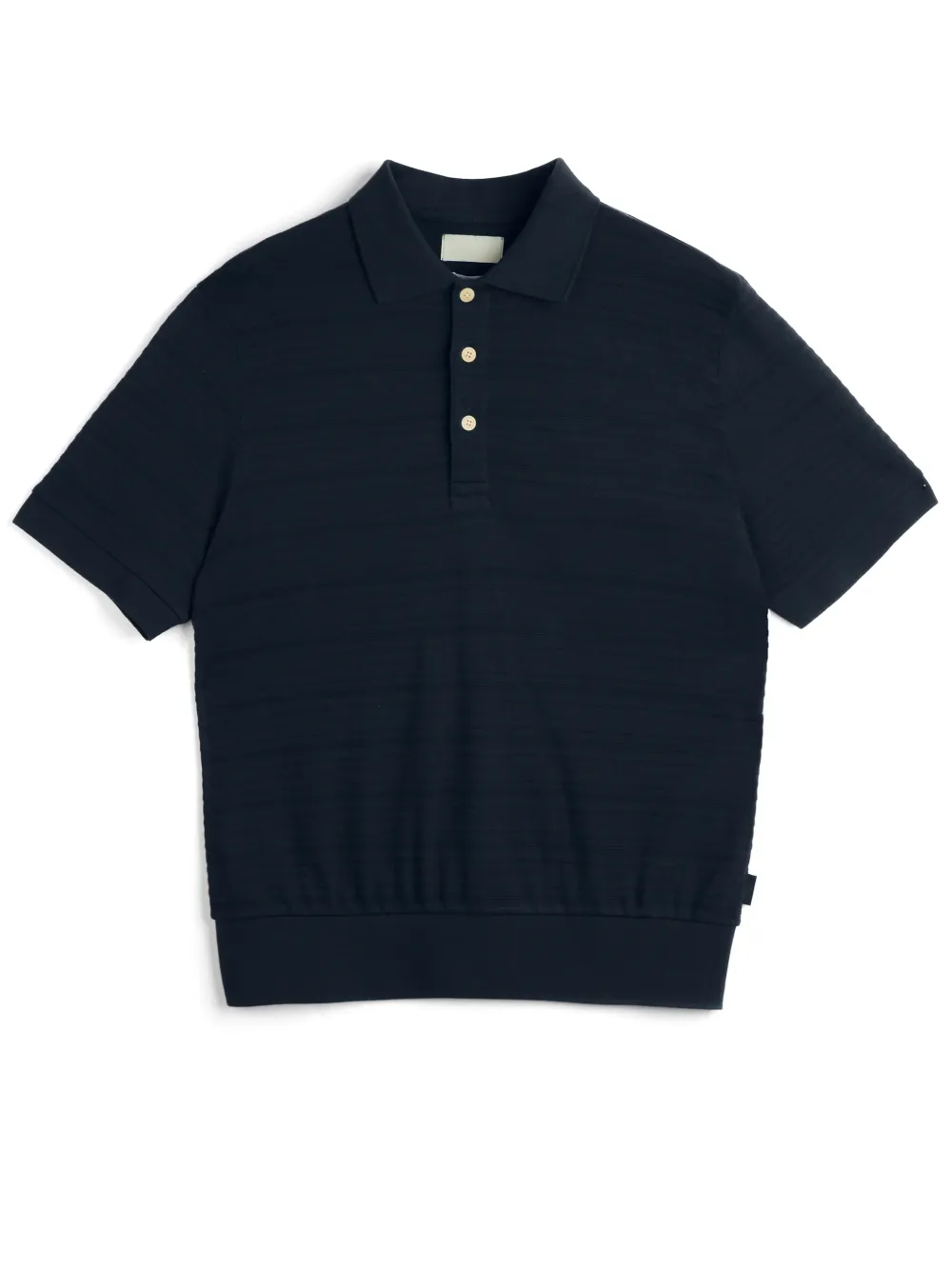 Navy Casual Style Short Sleeve Polo Shirt