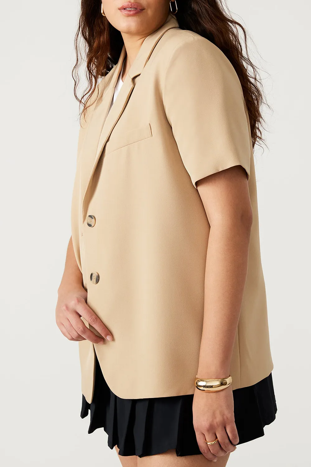 REGULAR BLAZER KHAKI