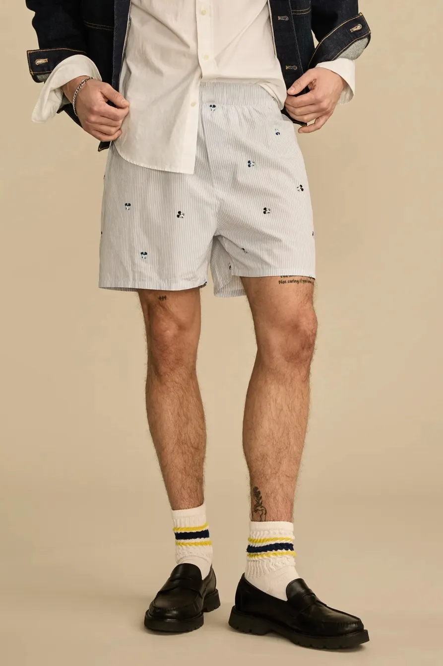 Kentucky Blue Mickey Friends Printed Short