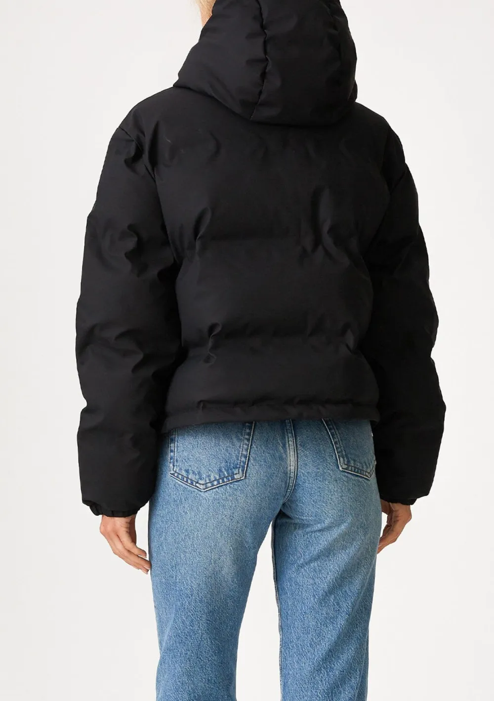 Zip Up Hooded Puffer Jacket