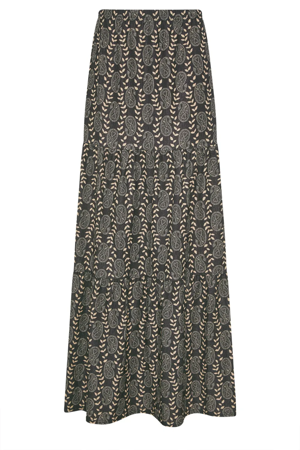 Women's Tiered Print Skirt