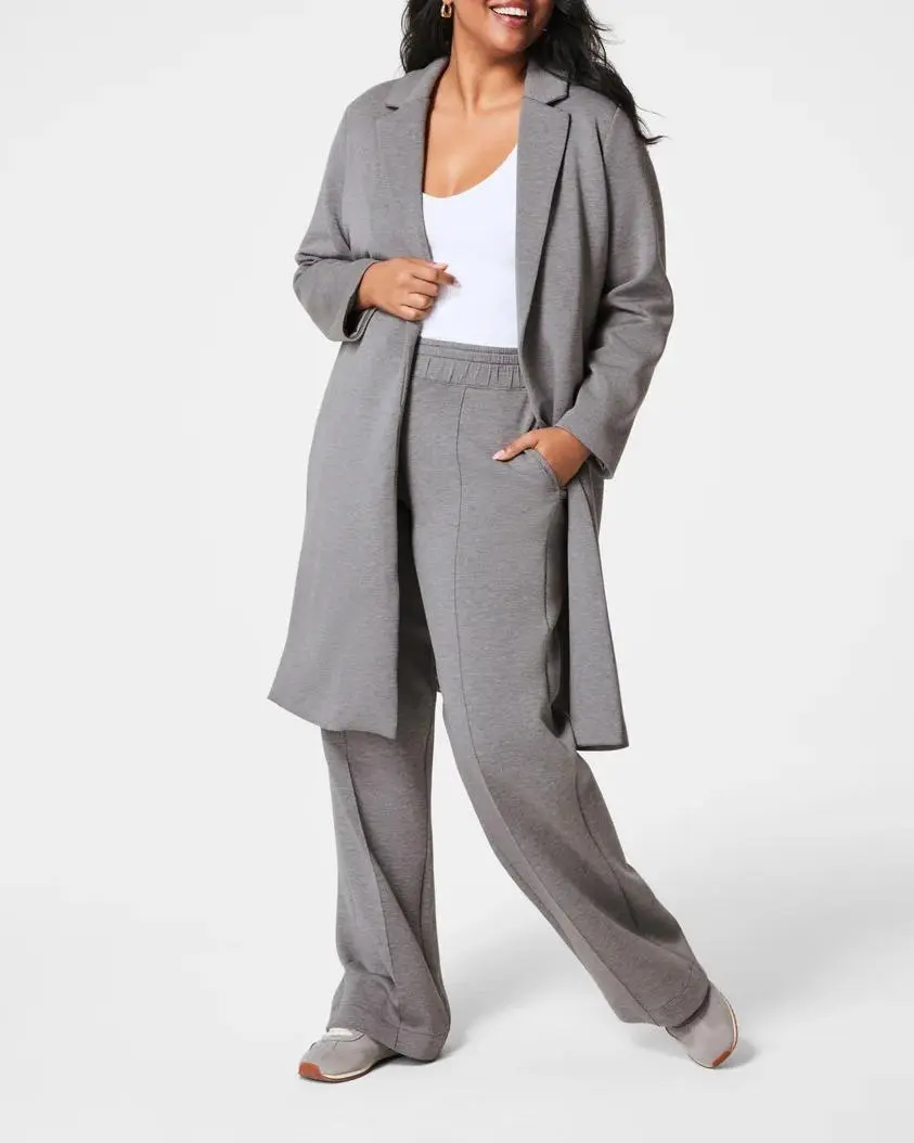 Solid Color Loose Coat Jacket