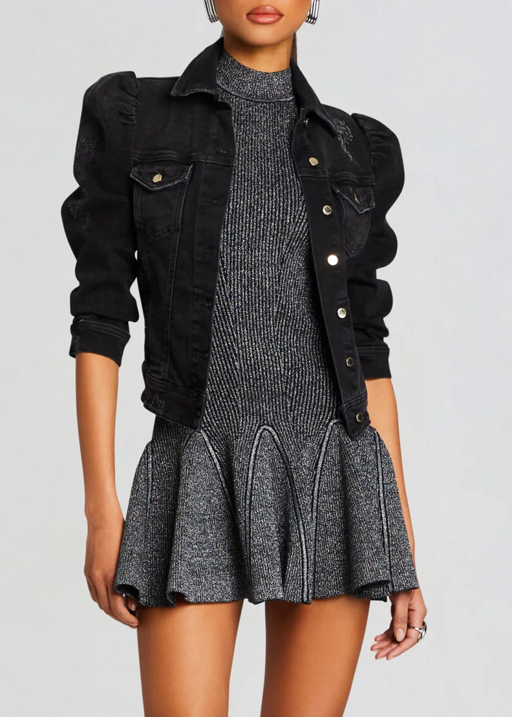 Long Sleeve Button Up Jacket