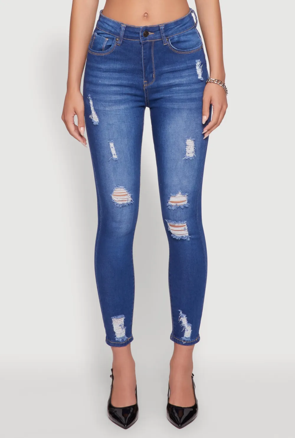 Tight Fitting Women's Jeans