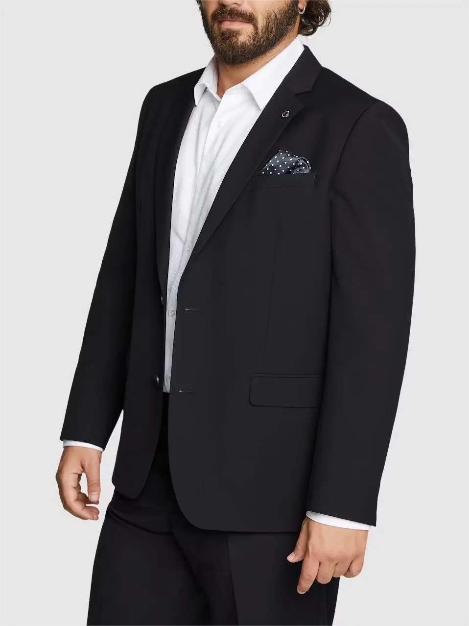 CLASSIC BLACK SUIT JACKET