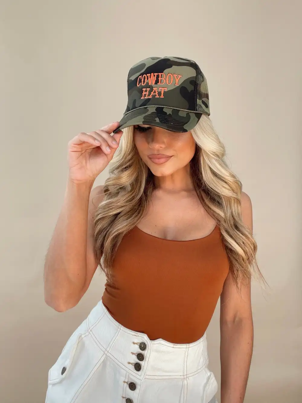 Cowboy Trucker Hat