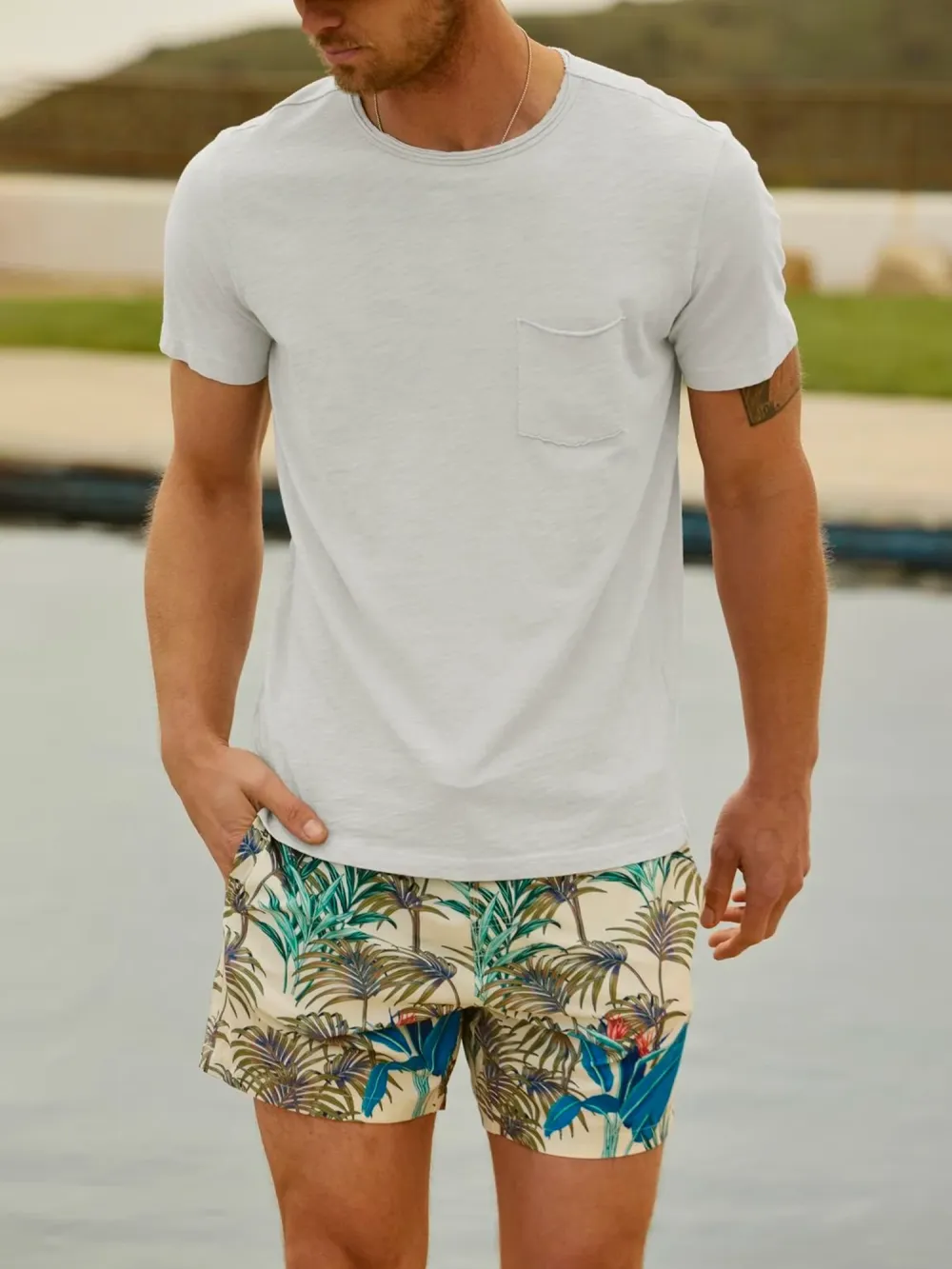 Men's Fashion Cotton Short Sleeve T-Shirt