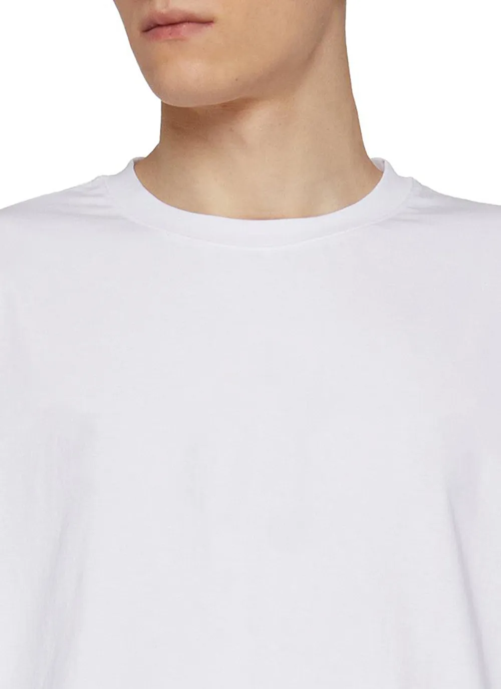 Loose And Comfortable Breathable White Cottom T-Shirts