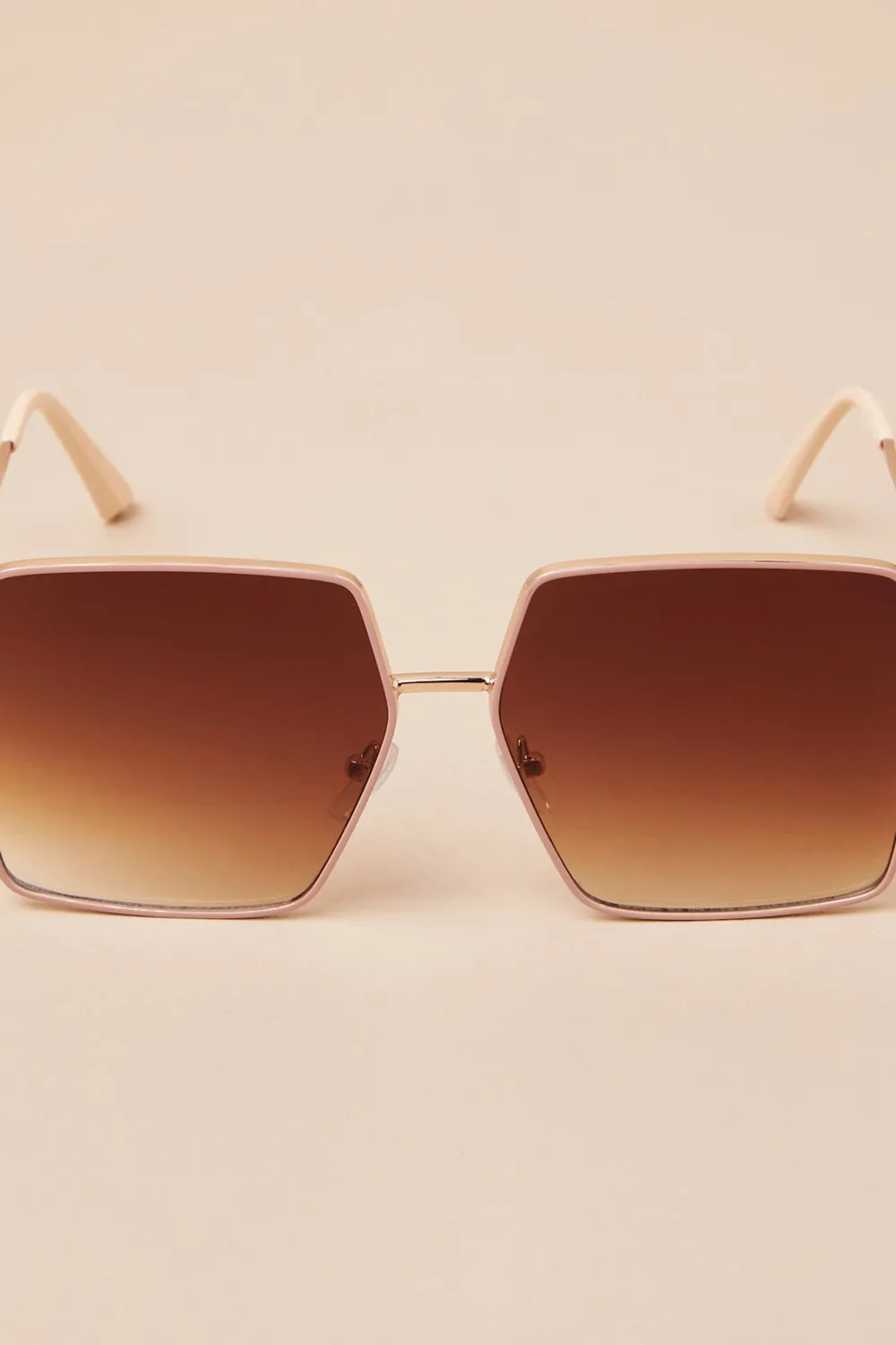 Retro Artistic Square Wide-rimmed Women's Sunglasses