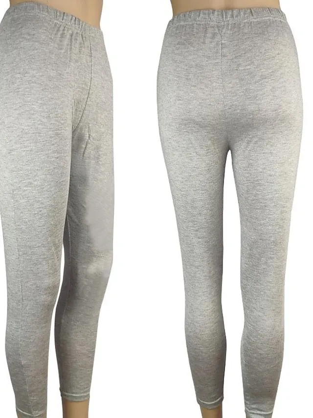 Women's Solid Leggings Lake blue Sapphire Wine Red Mid Waist Fashion Tights Casual Weekend High Elasticity Full Length Tummy Control Plain S M L XL 2XL / Skinny