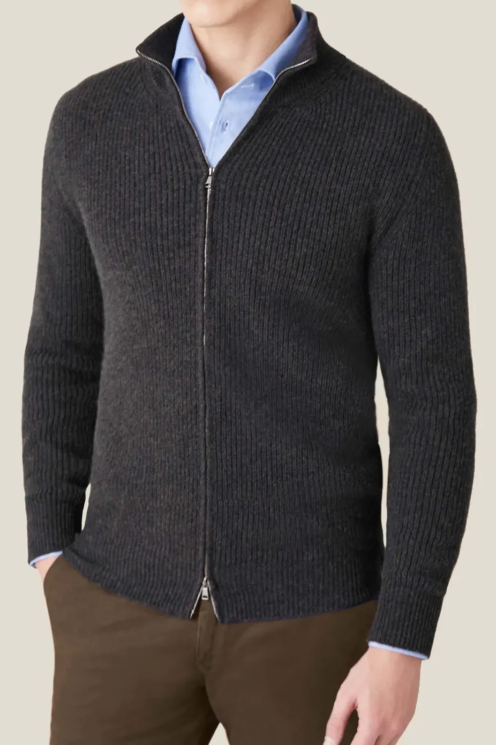 4-Ply Cashmere Cardigan
