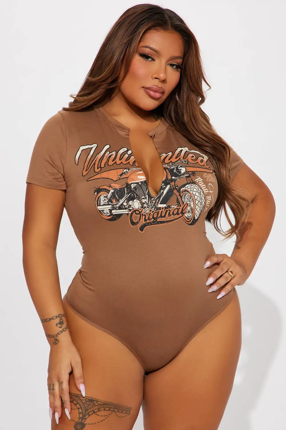 Unlimited Speed Bodysuit - Camel