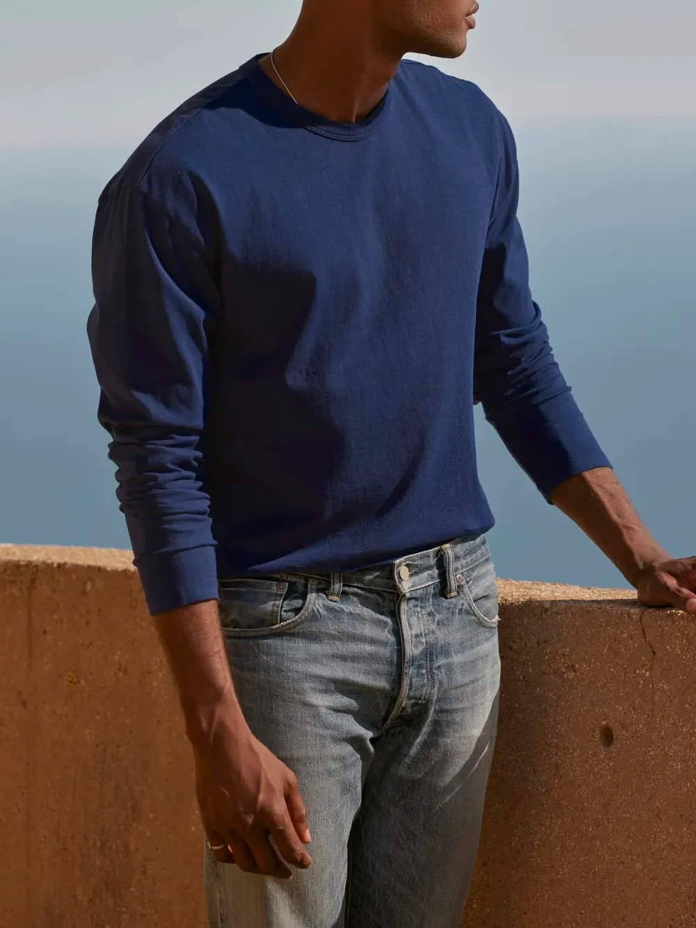 Men's Fashion Cotton Oversize Long Sleeve T-Shirt