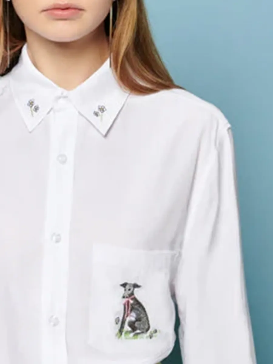 Casual Style Bow Top