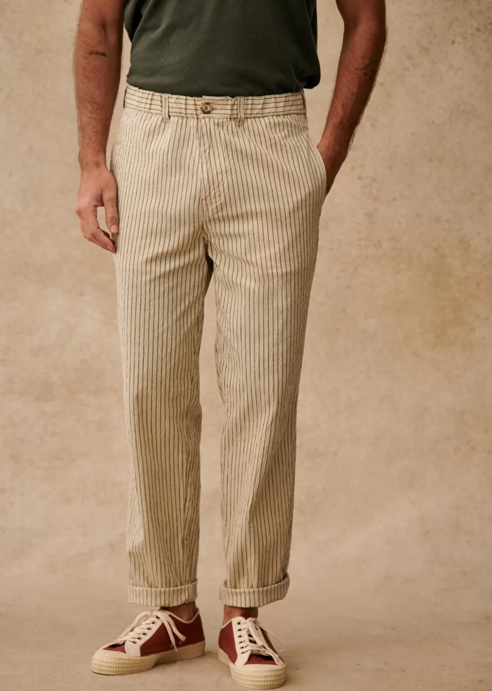 Shane Elasticated Waistband Trousers