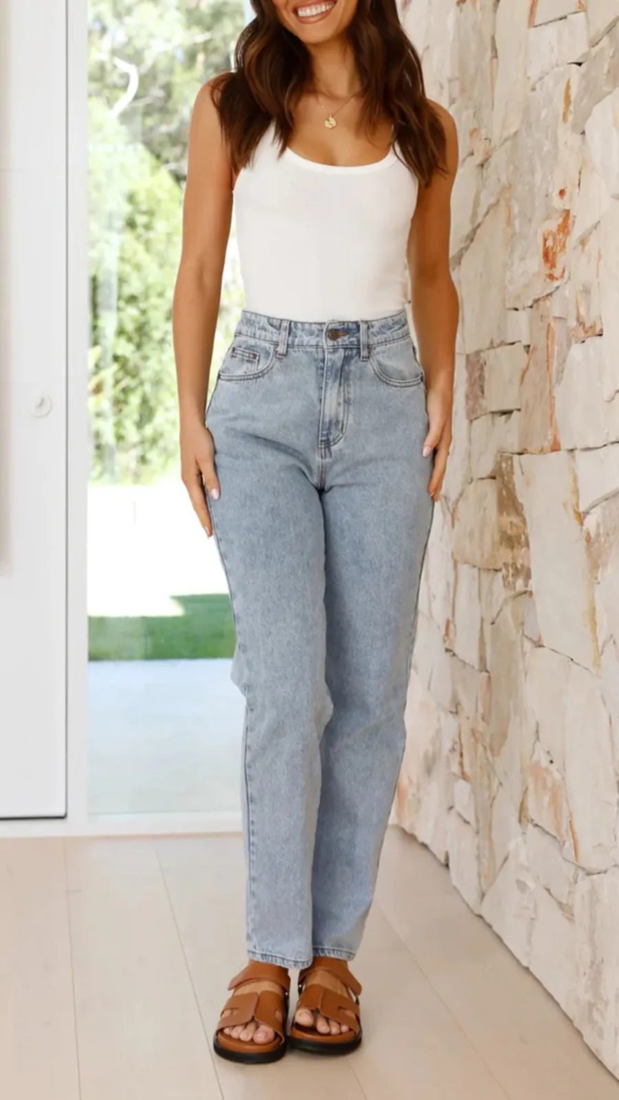 Relaxed Boyfriend Fit Jeans