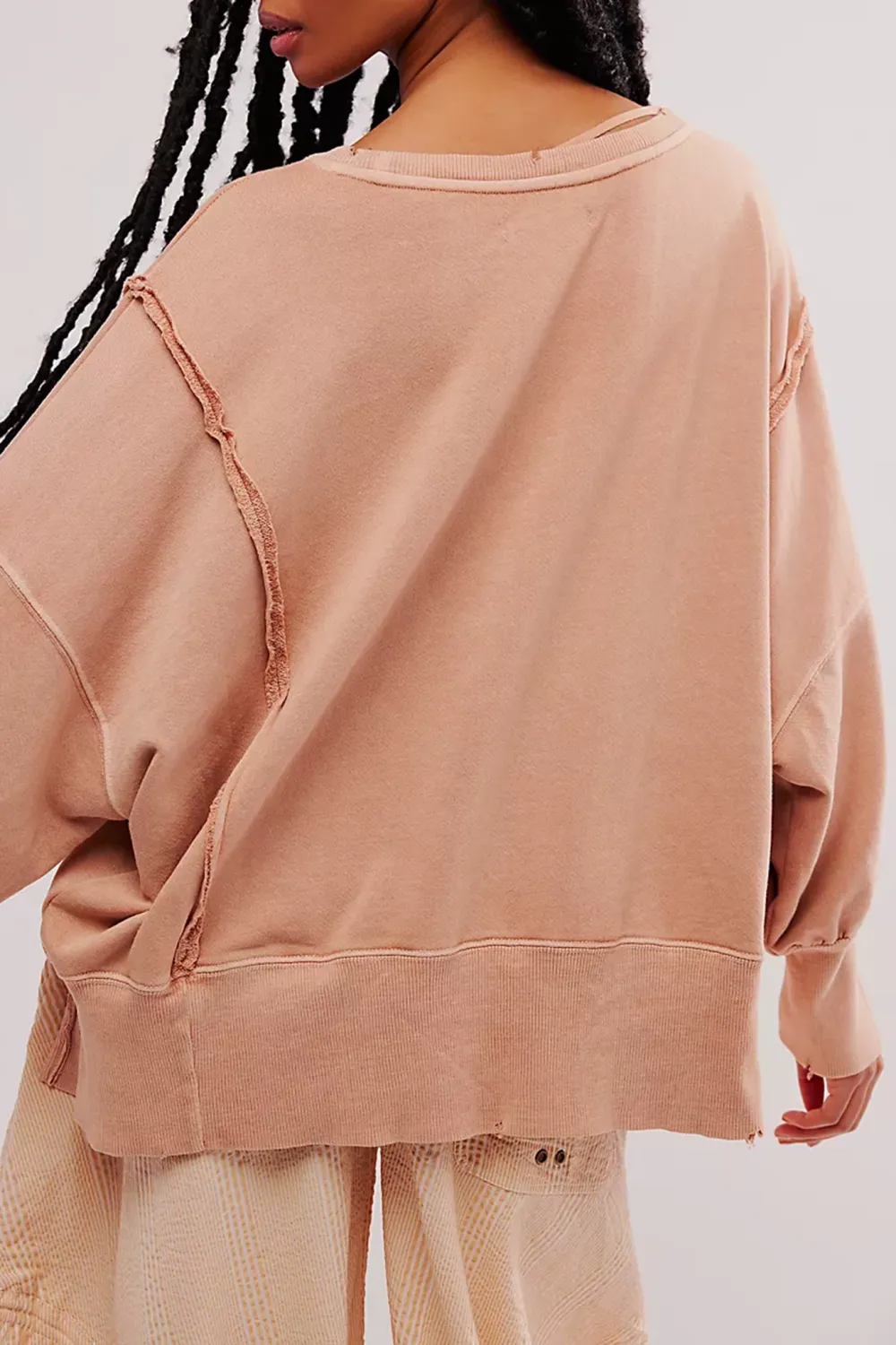 Oversized Graphic Print Sweatshirt