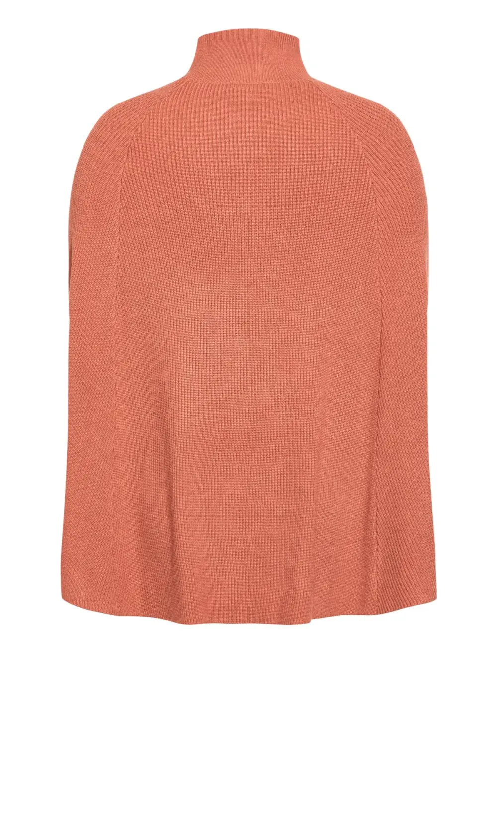 Evans Rust Orange Sleeveless Knitted Vest