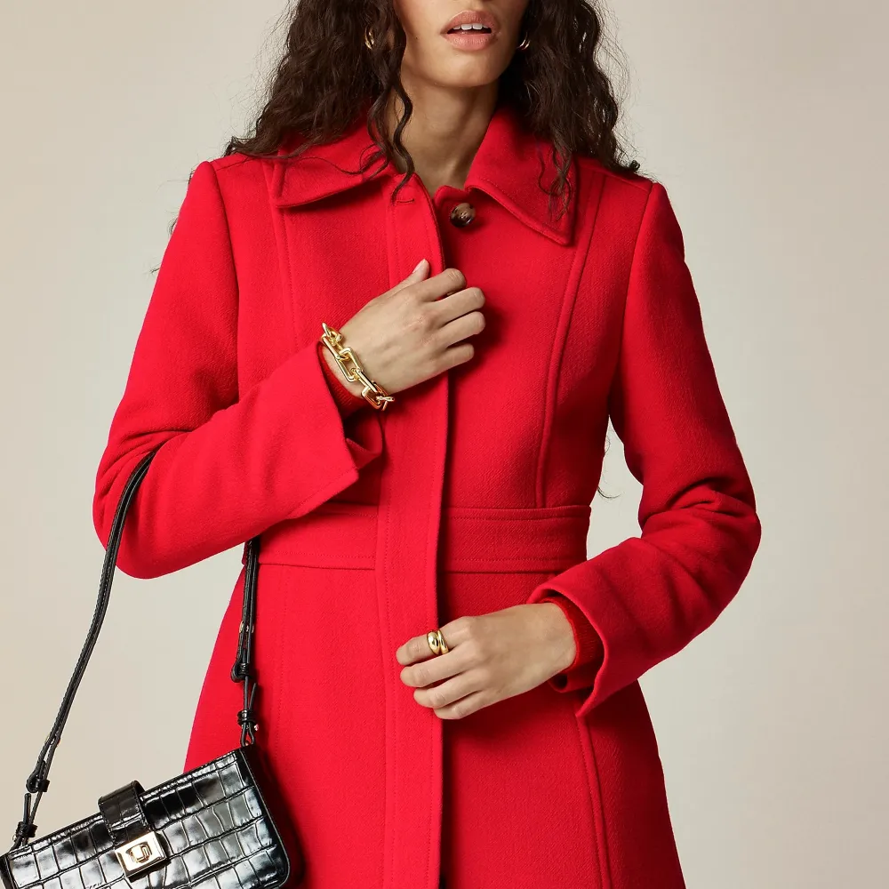 Lady Day Topcoat Double-Cloth Wool Blend