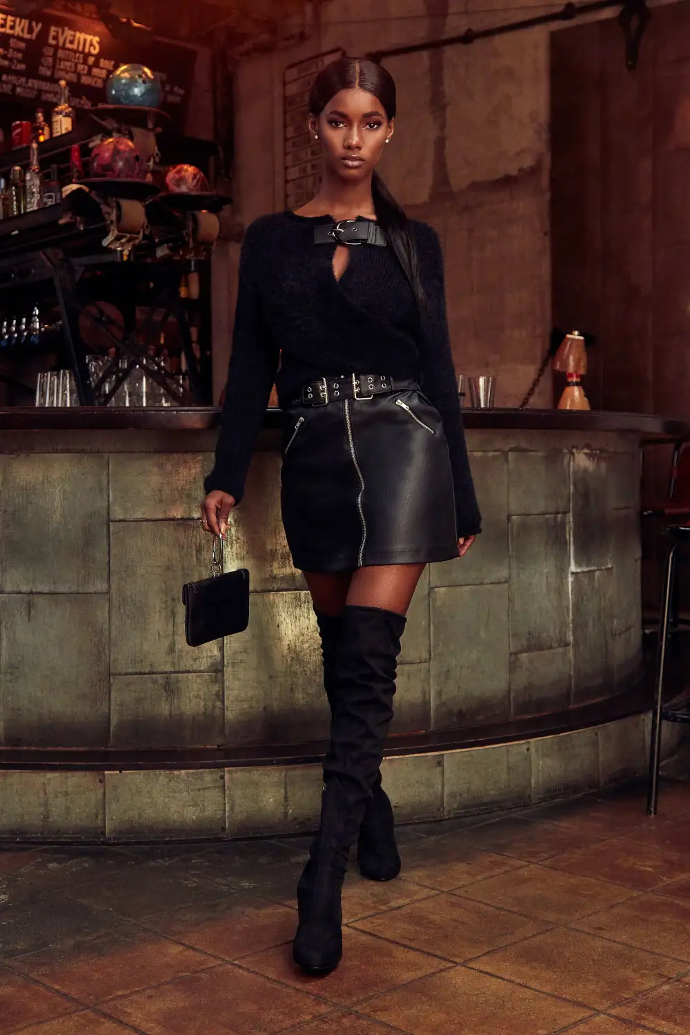 Winter Exposure Sweater - Black