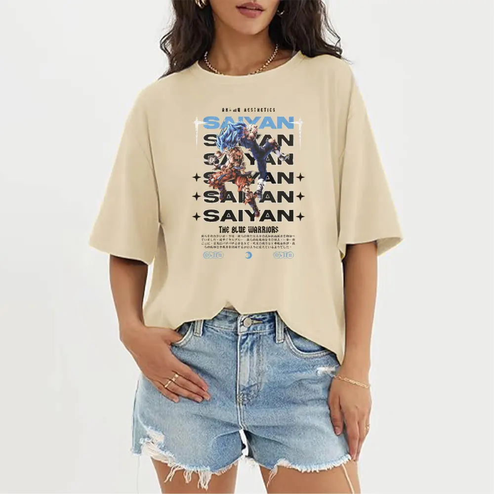 Dragon Ball 'The Blue Warriors WOMEN'S T-SHIRT