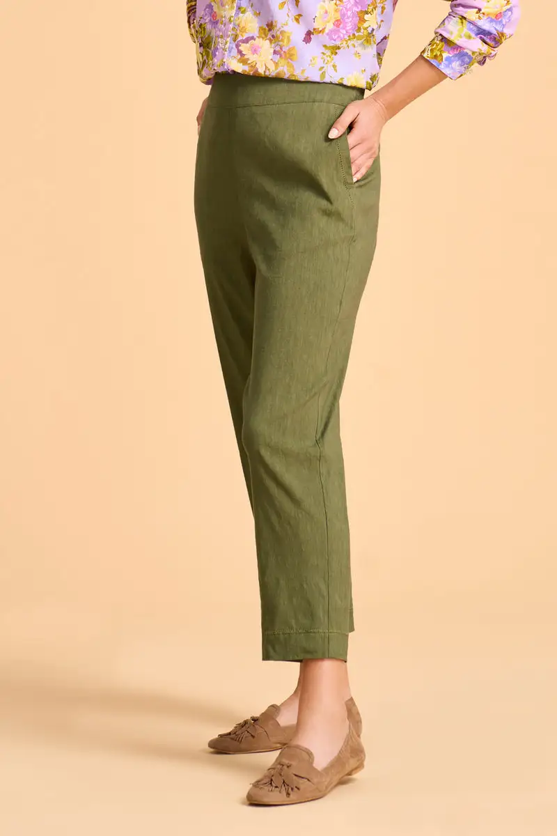 Slim Fit Ankle Length Pants