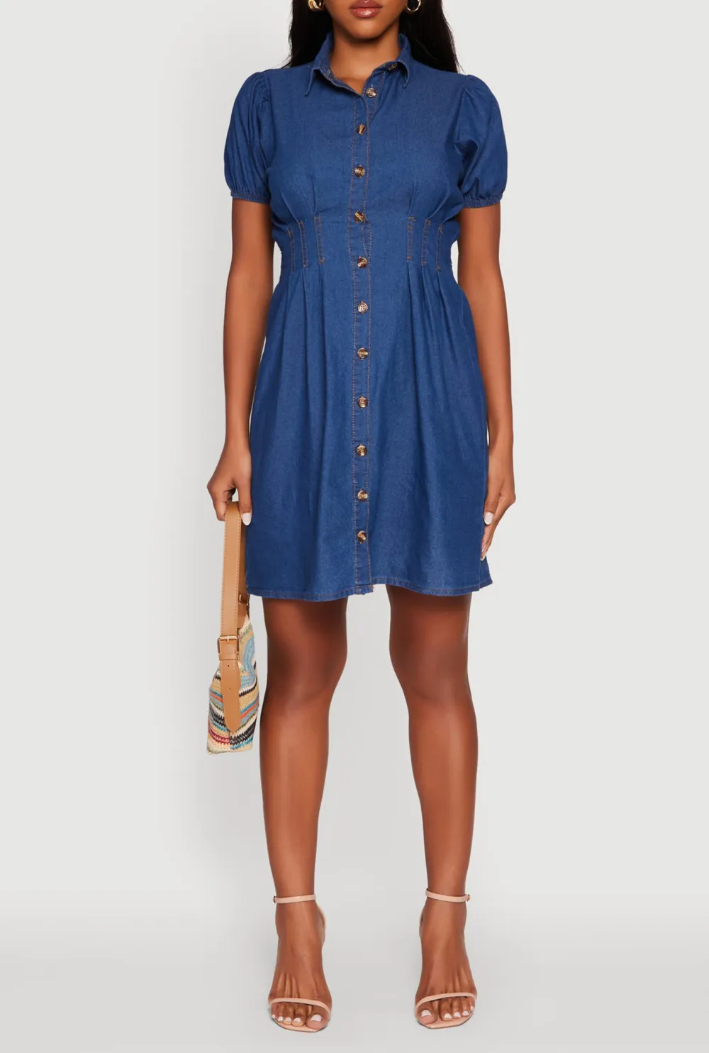 Short Denim Dress