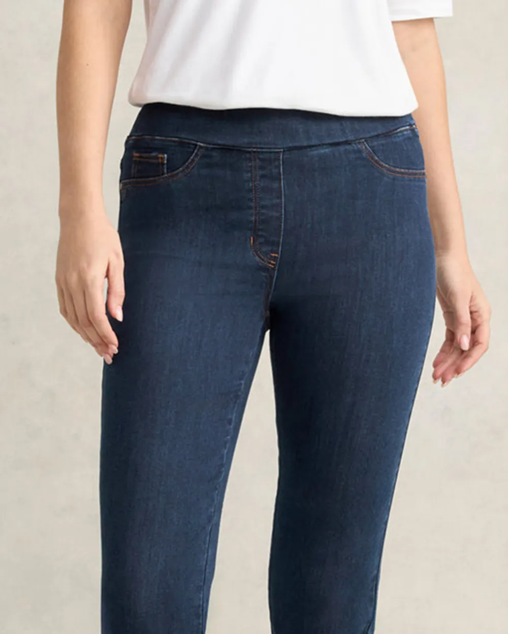 Ankle Length Slim Fit Pants