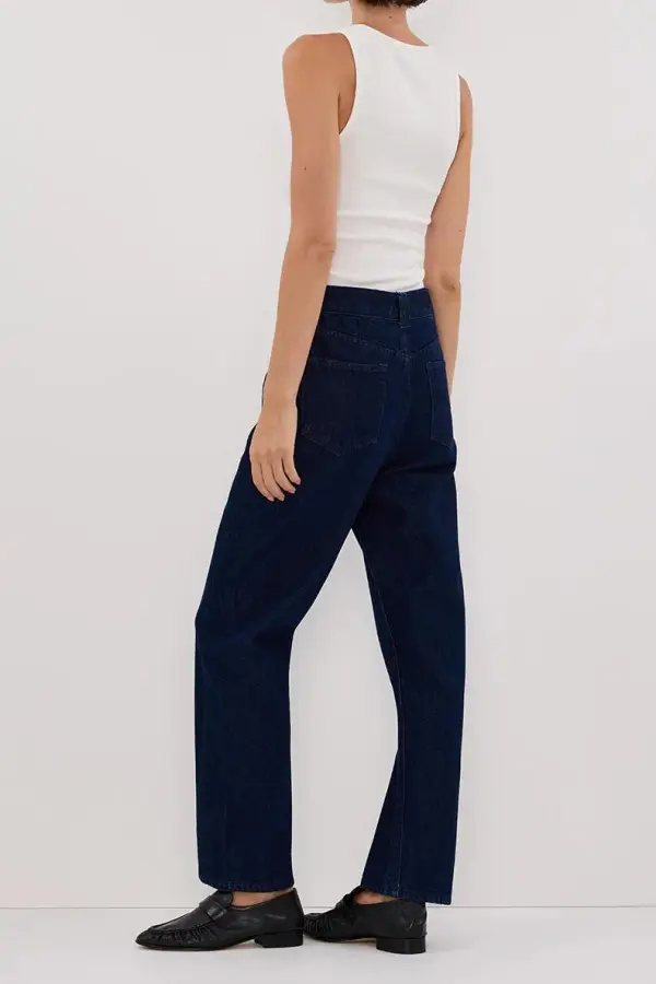 INDIGO TWISTED SEAM JEAN
