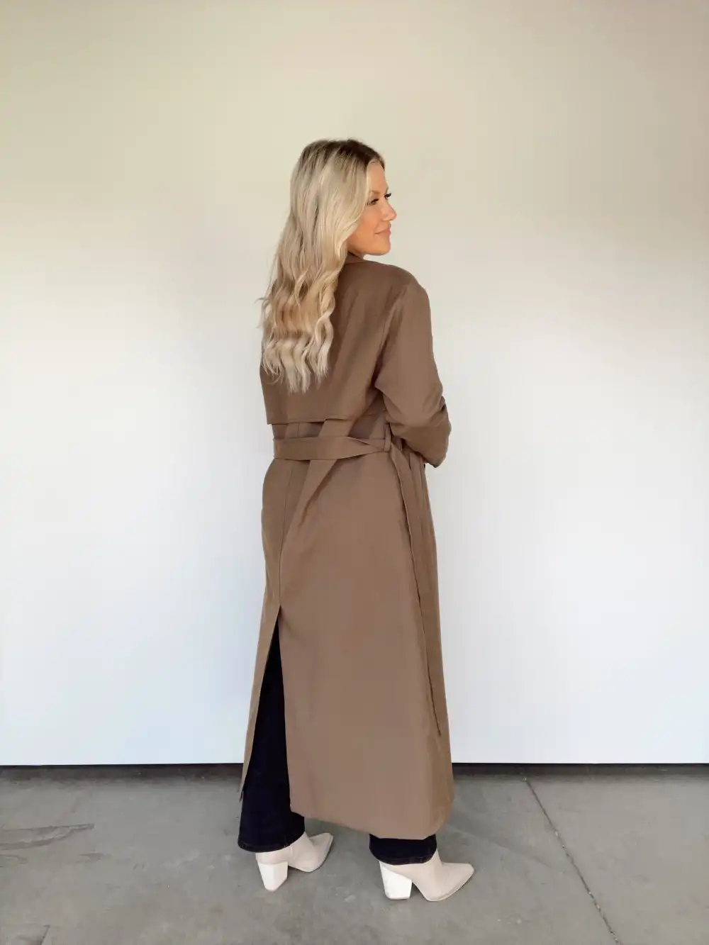 Twill Trench Coat