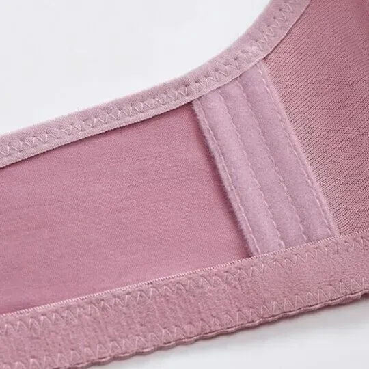 Front hooks,super-lift,Adjustable shoulder straps Comfort bra without wire