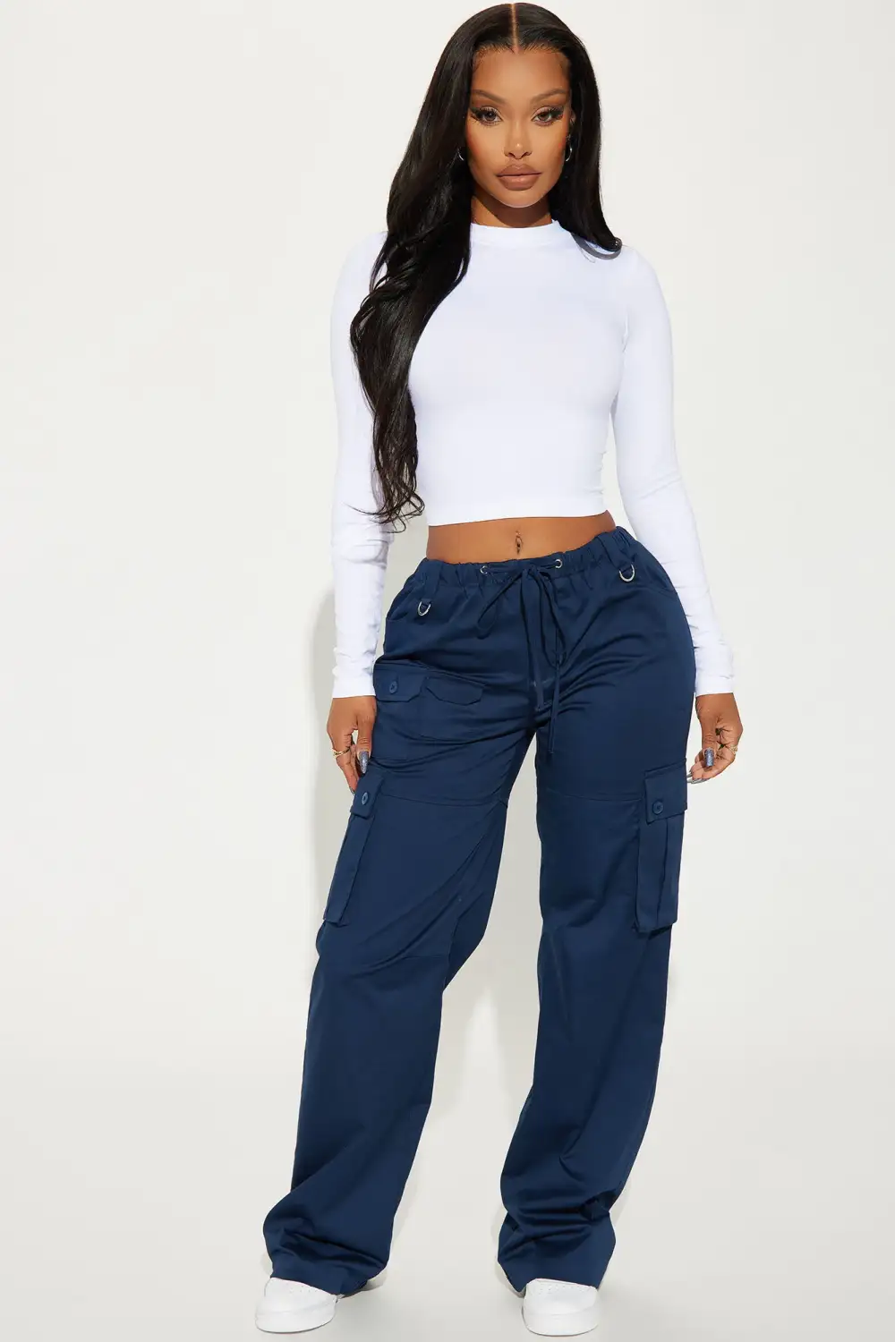 Bria Sculpting Top - White