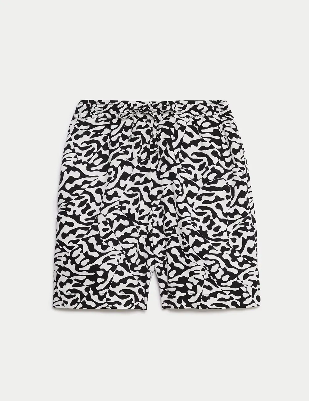 Printed Twill Shorts