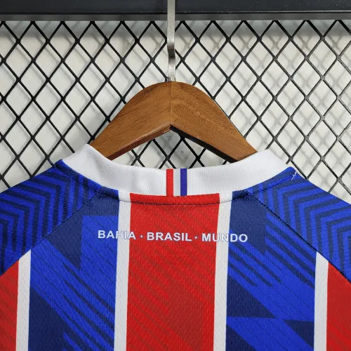 Camisa Bahia Away 23/24 - Azul e Vermelha