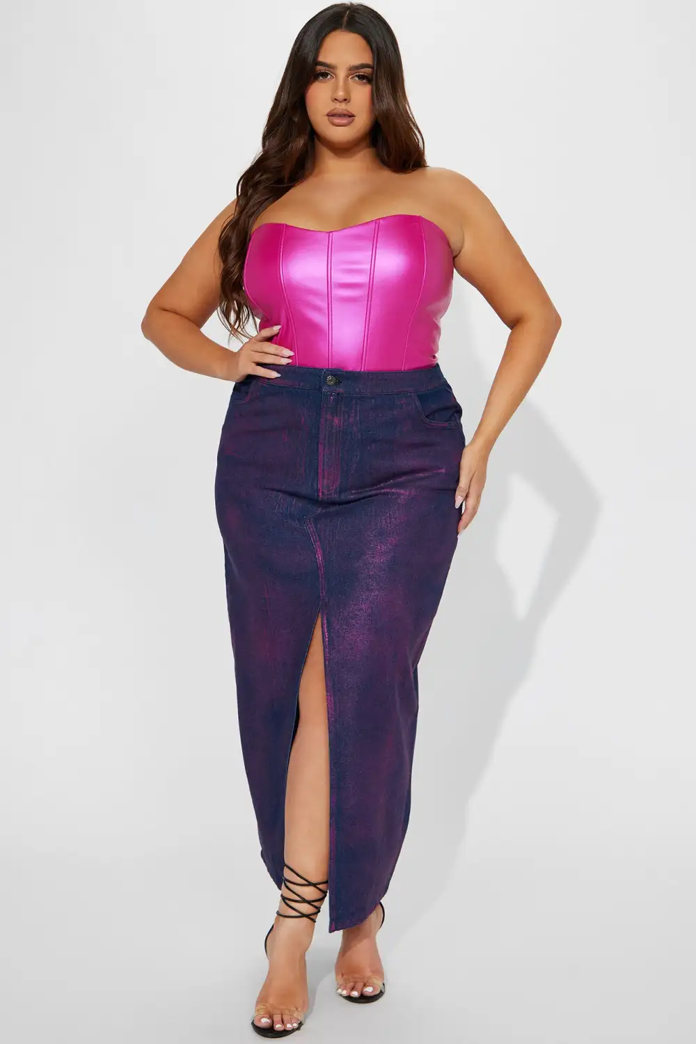 Keep On Lookin Corset - Pink