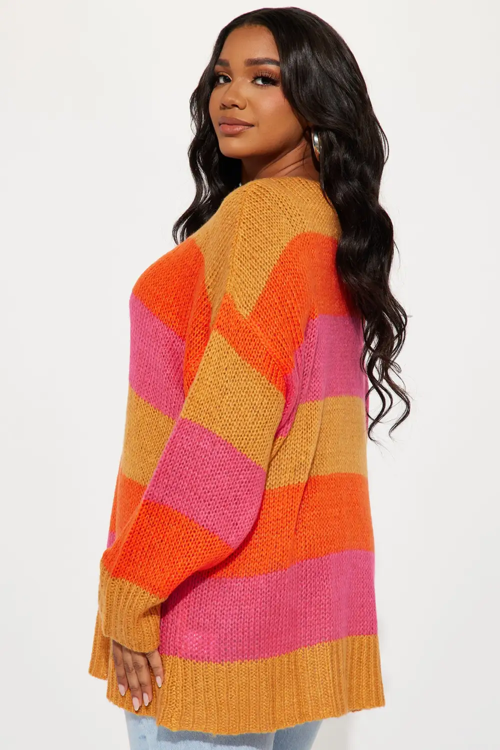 Madrigal Striped Sweater - Multi Color