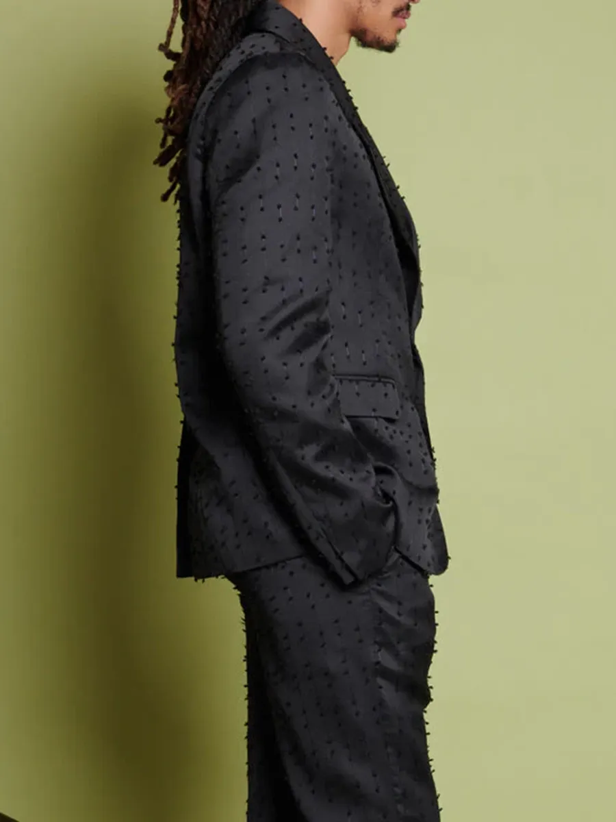 Easy Casual Texture Blazer