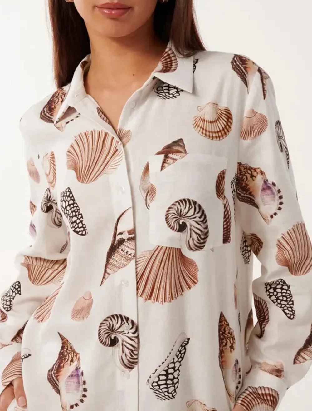 Oversized Linen Shirt