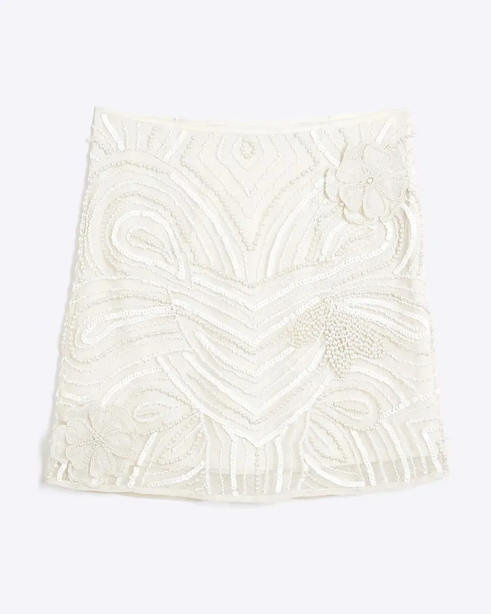 Creative Three-Dimensional Floral Inlaid Women's Skirts